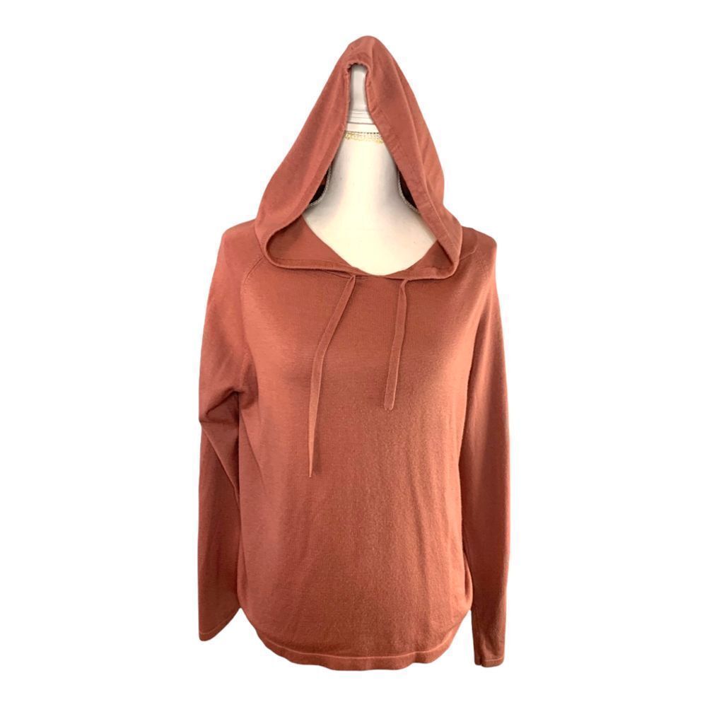 Forever 21 Mauve Knit Hoodie Medium